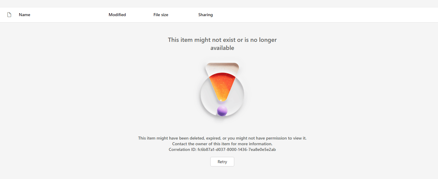 All OneDrive files missing or unable to access - Microsoft Q&A