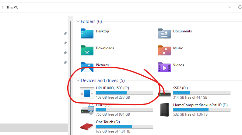Drive name changed by printer install - cant revert. - Microsoft Q&A
