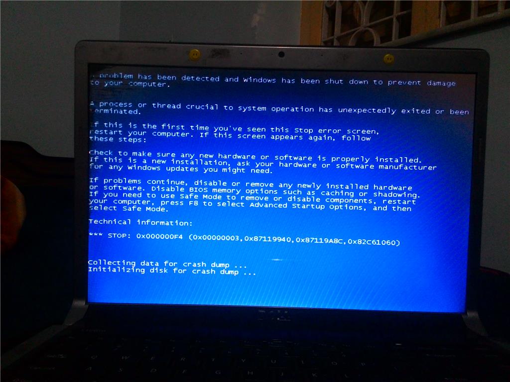 Windows Vista blue screen error regarding hard disc crash after every ...
