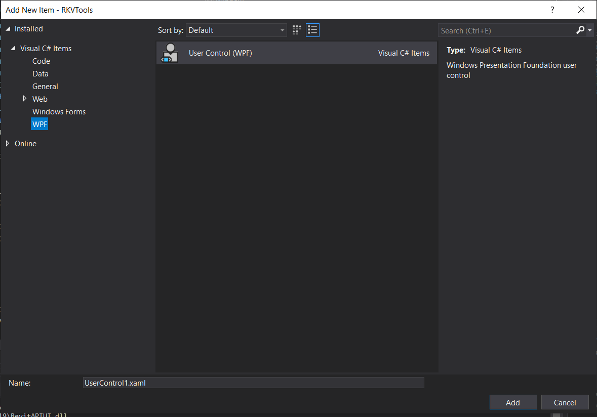 How can I install the Window and Page WPF templates? Microsoft Q&A