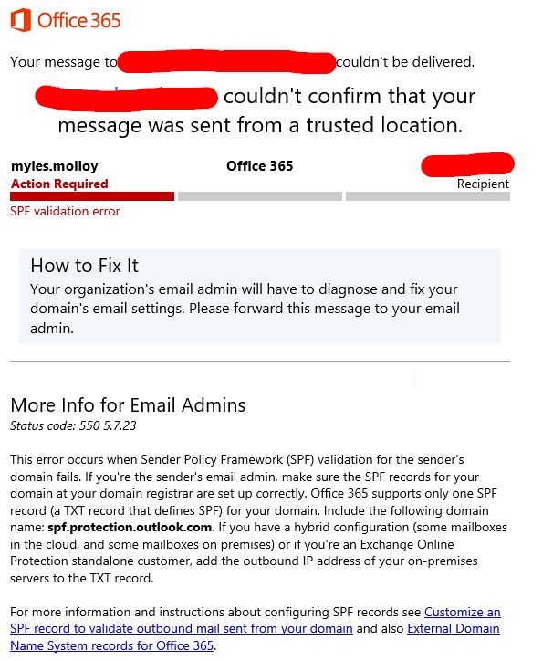 abc.net couldn't confirm that your message was sent from a trusted ...