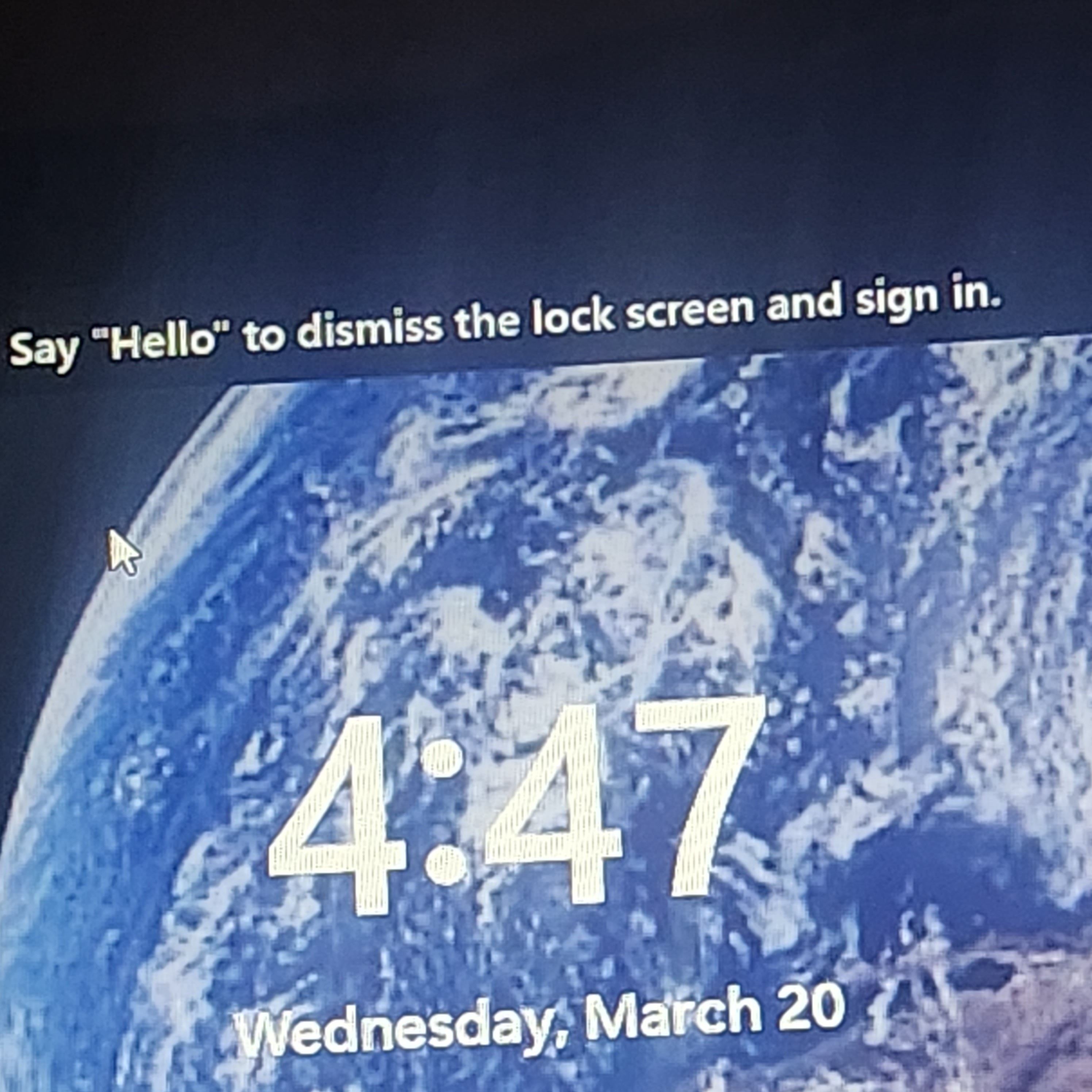 Voice Access and Windows Hello during sign-in III - Microsoft Q&A