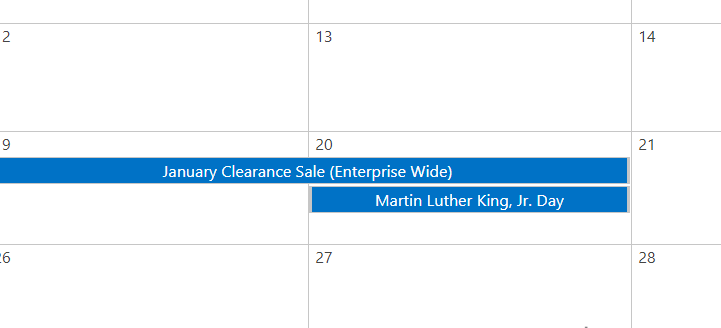 Color Coding Calendar - Microsoft Q&A