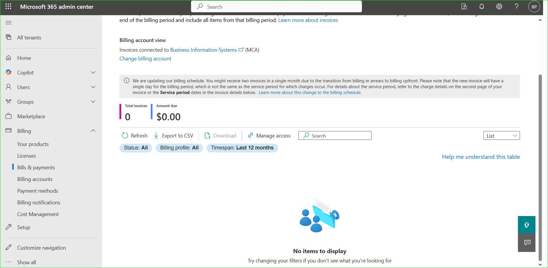 Where can I find this invoice POS PURCHASE RECURRING MSFT * E0200WYBQ5 ...