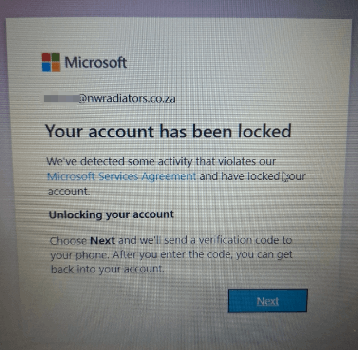 Locked acc - Microsoft Q&A