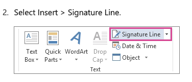 Why can I not add a signature line to my word document? - Microsoft Q&A