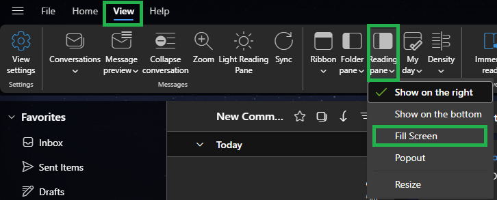 Display issues in New Outlook Browser - Microsoft Q&A