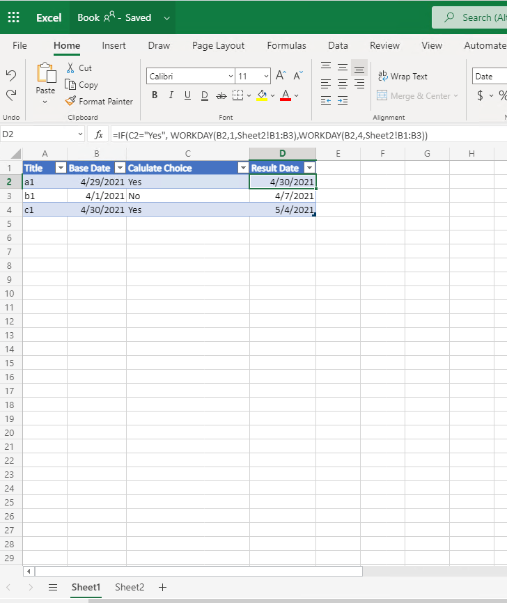 Microsoft Lists and the If Formula to add days onto date based on ...