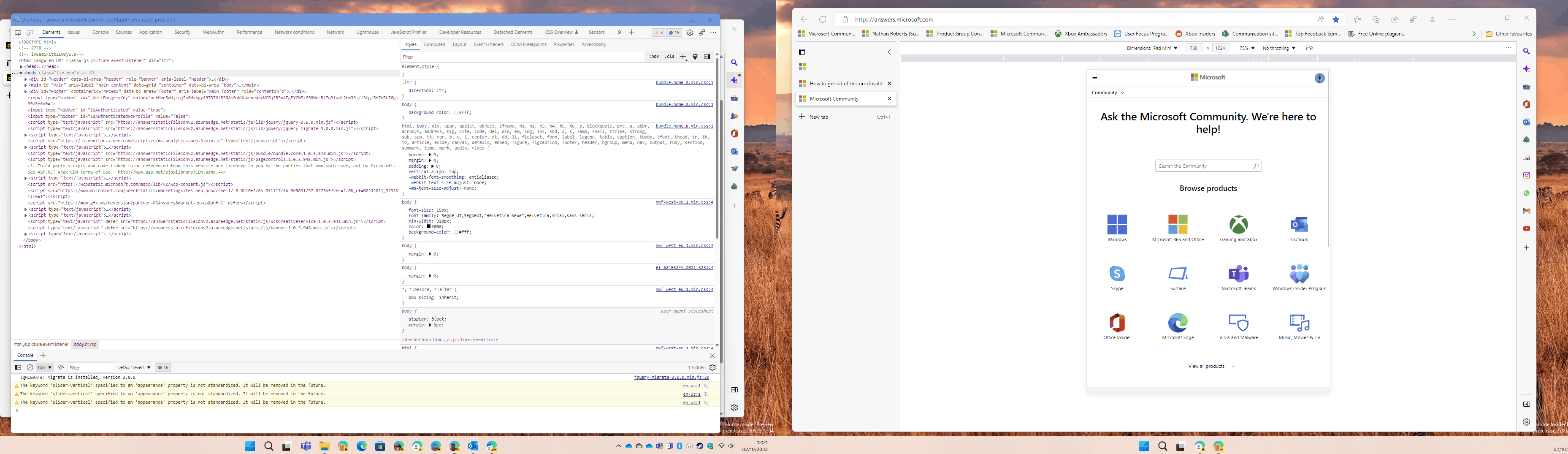 How to get rid of this un-closable Microsoft box appearing in the lower ...