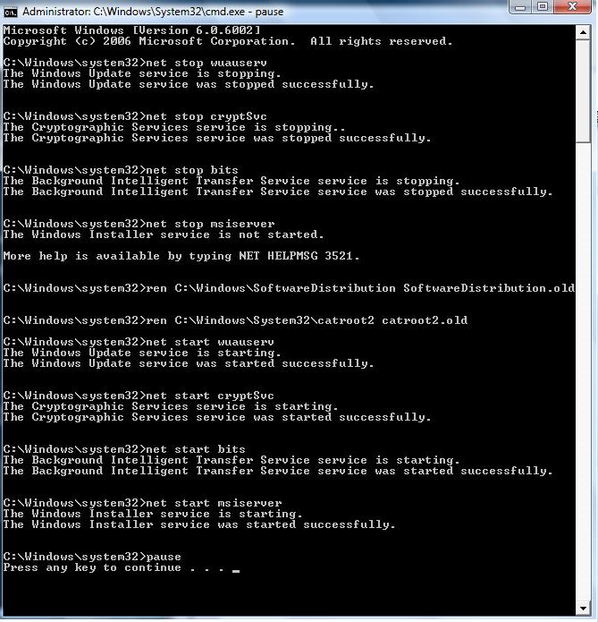 Error 80070002 - Windows Update - Microsoft Q&A
