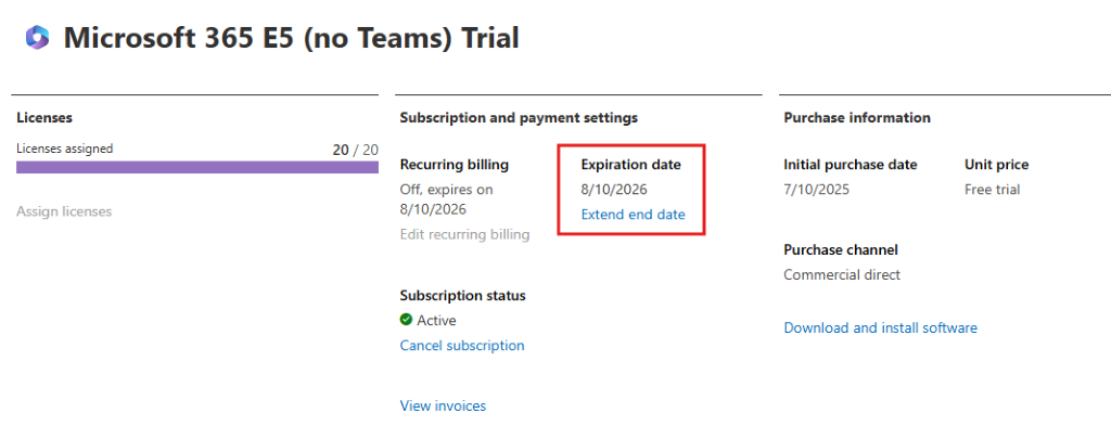 My email gives a notification that my subscription has expired ...