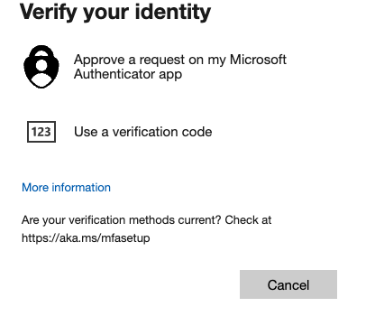 I cannot access to my security info - Microsoft Q&A