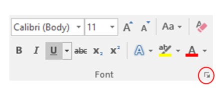 Inconsistent font size applying Custom Word Table Design - Microsoft Q&A