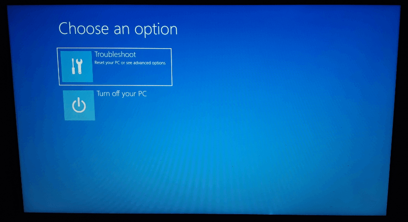 Can't access the entire recovery - Windows 11 - Microsoft Q&A