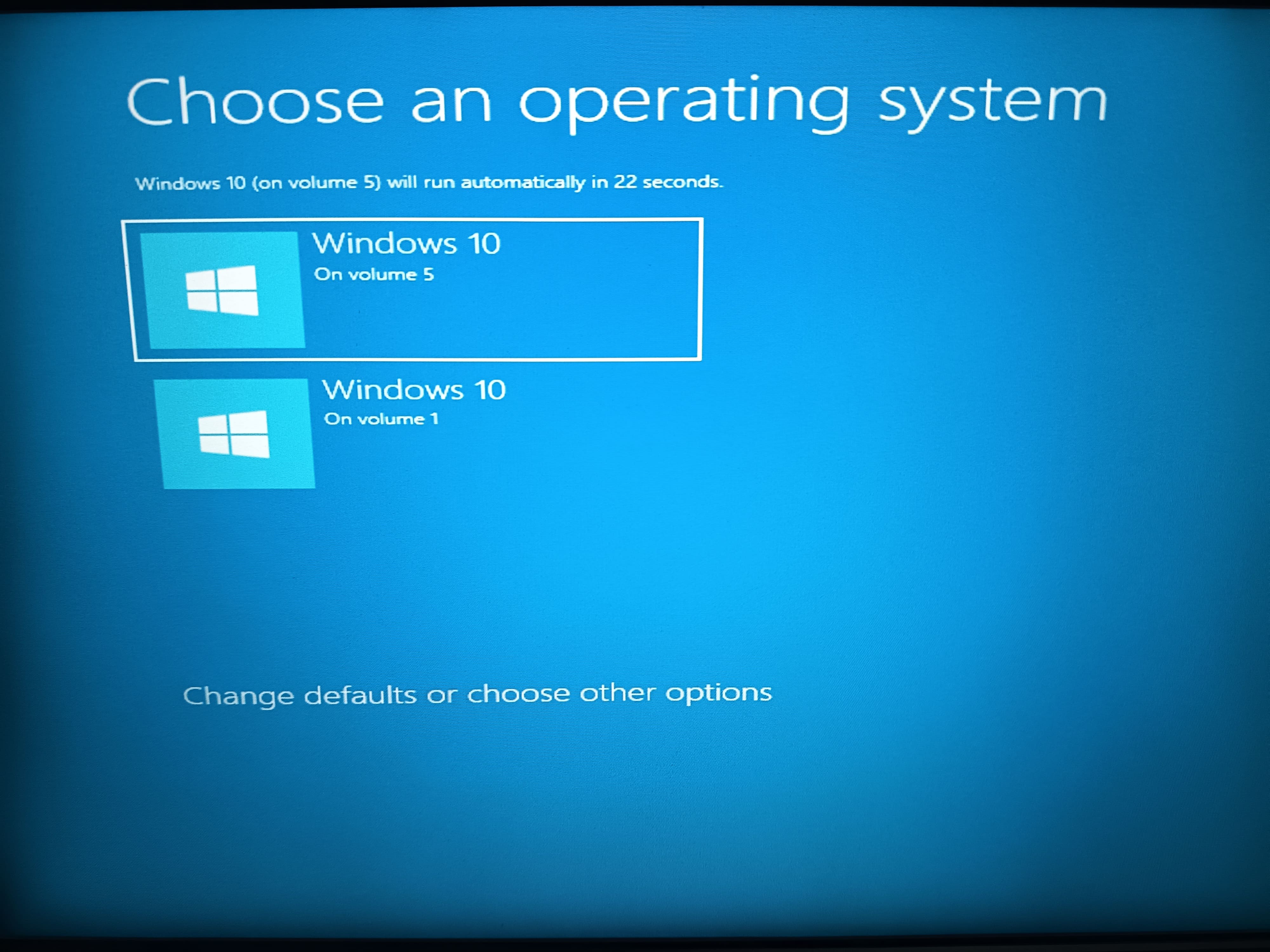 Repair windows dual-boot - คำถามคำตอบของ Microsoft