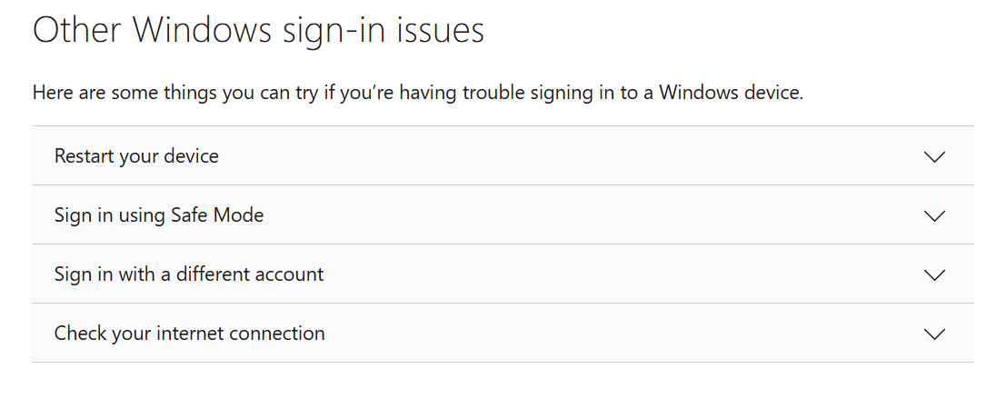 How to fix sign in issue? - Microsoft Q&A