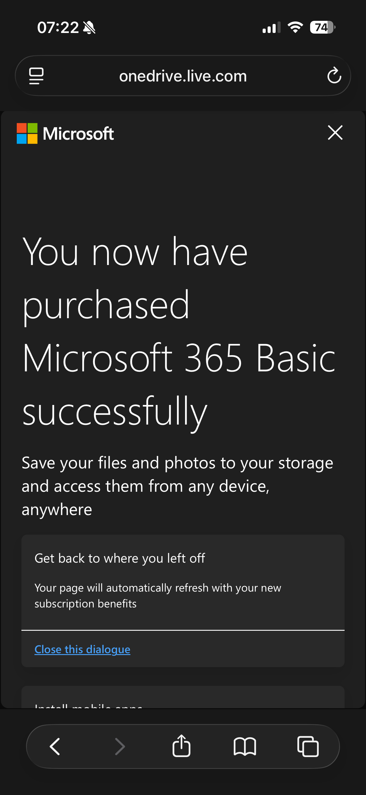 Outlook saying storage is full - Microsoft Q&A