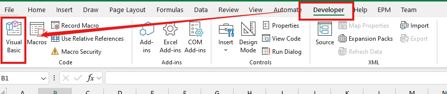 Trouble getting to VBA editor - Microsoft Q&A