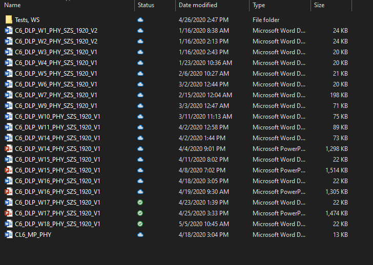 OneDrive Folder shows incorrect status. - Microsoft Q&A