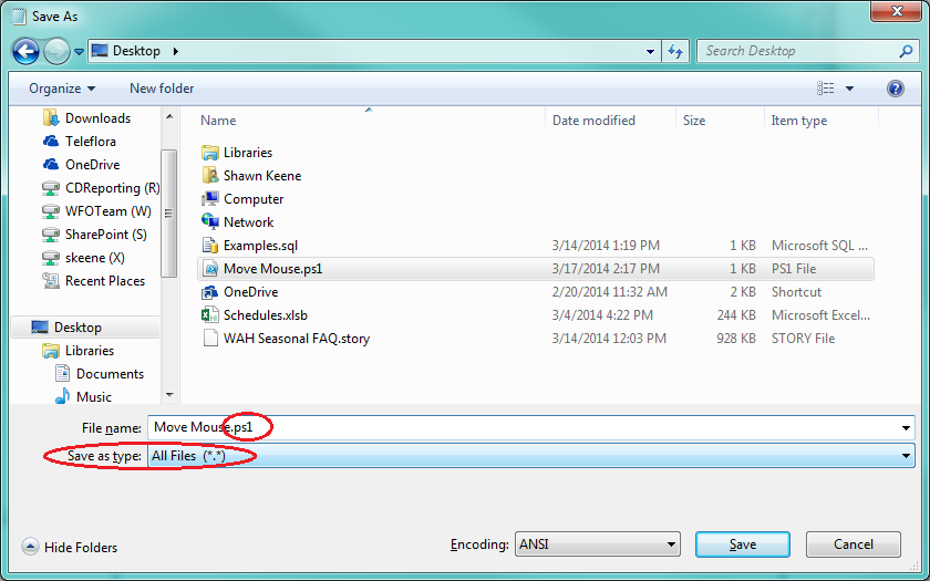 Is there a 'hot key' that will bring mouse cursor to a 'home' position ...