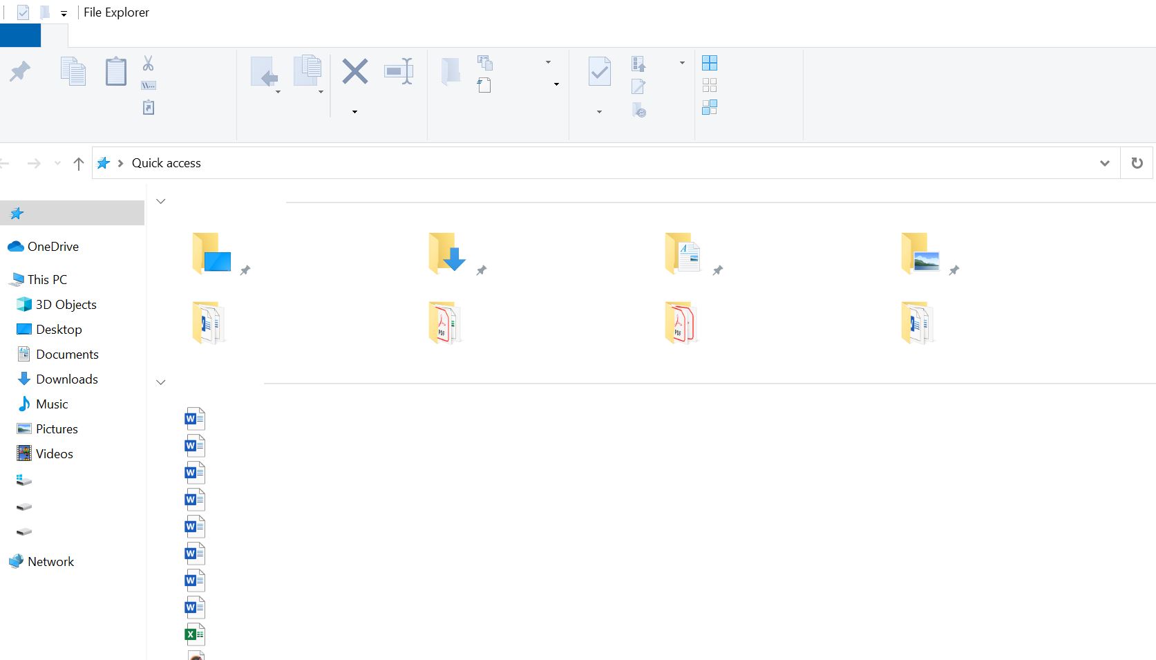 File names, menu items not showing up in windows 10 - Microsoft Q&A