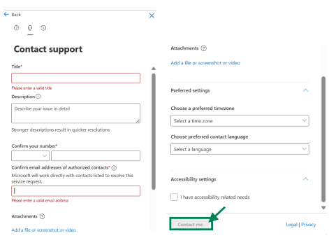 Certificado de residência e MOD.21-RFI - Microsoft Q&A