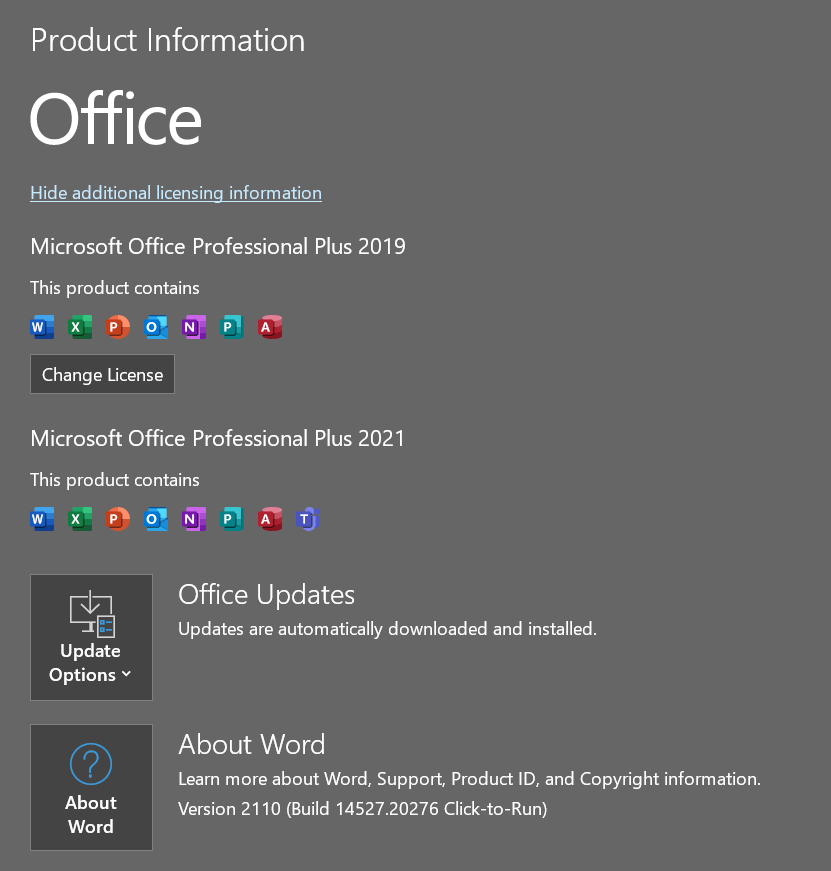 Office 2021, unable to install only seem to get office 2019 - Microsoft Q&A