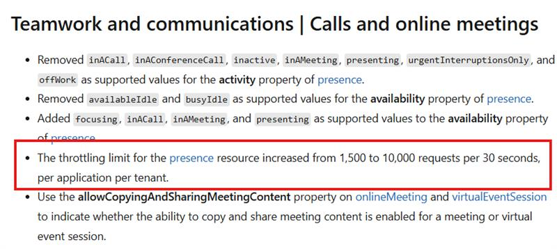 Microsoft Graph and SDK rate limit for single app and single tenant ...