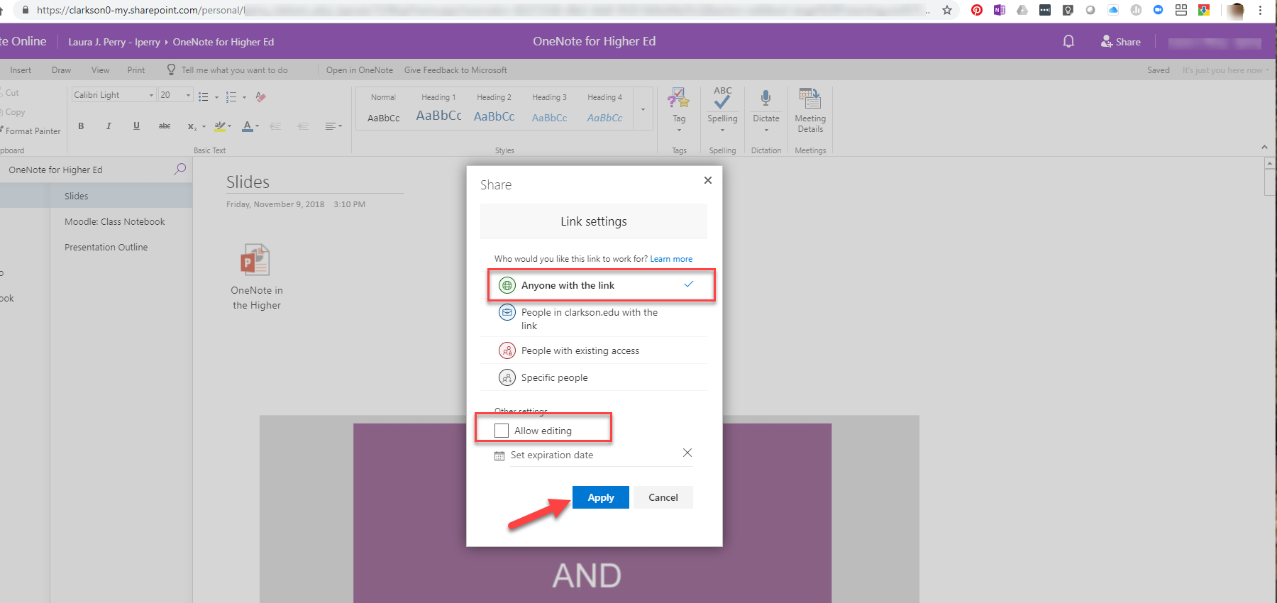 OneNote for Windows SLOW to load when sharing with a link - Microsoft Q&A