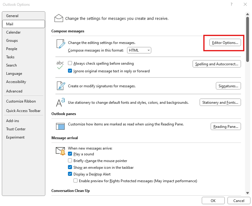 how to auto-capitalise the letter i in emails in Outlook.365 ...