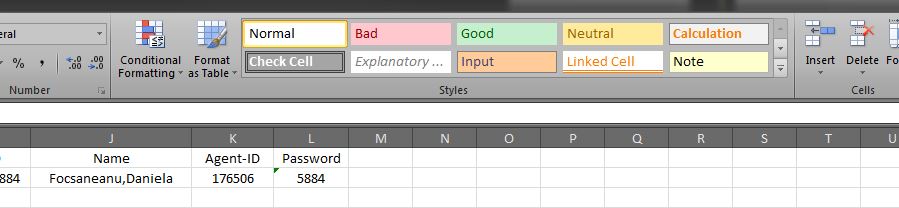 EXCEL: Good, Bad tab - Microsoft Q&A