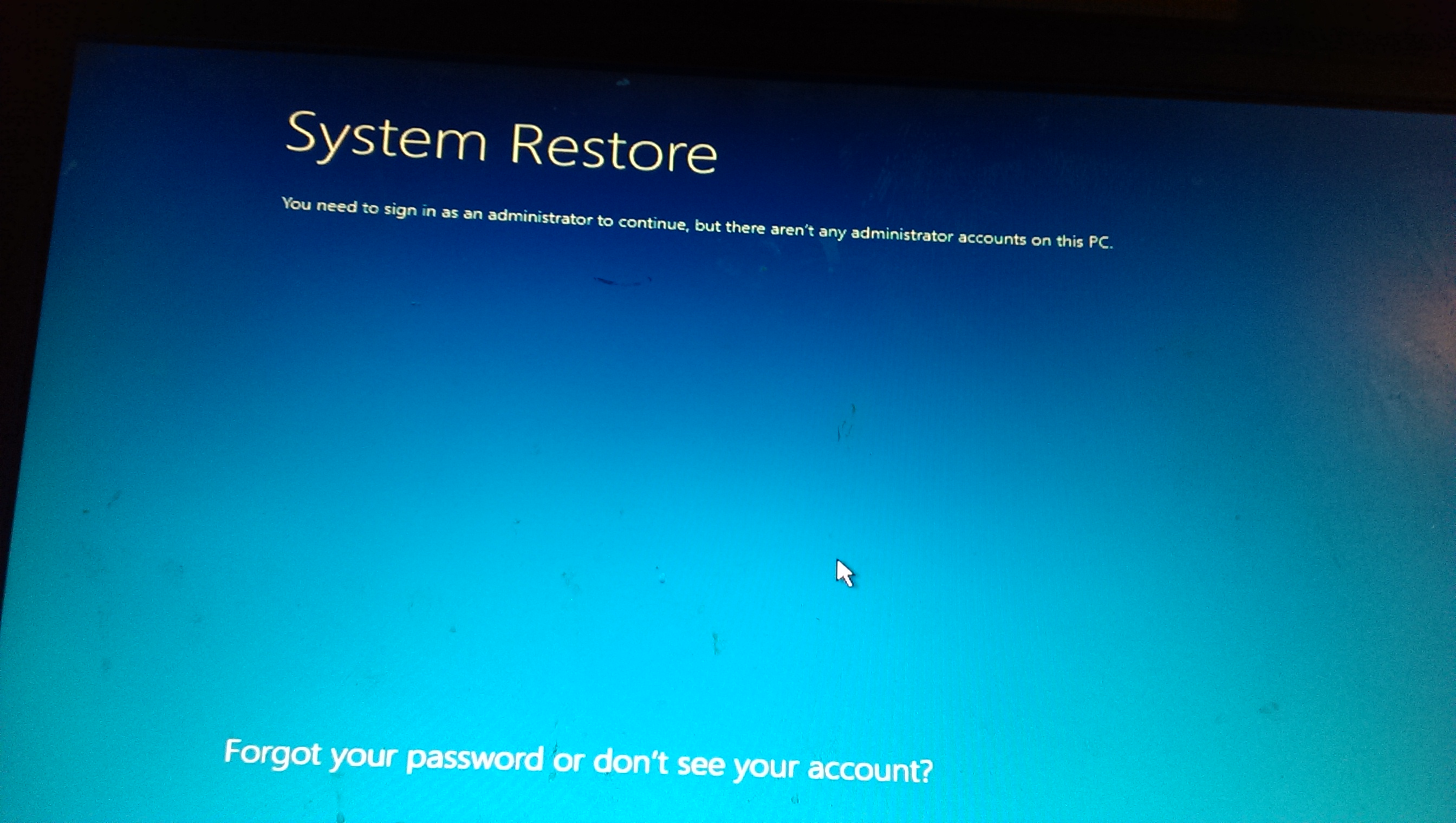 other user problem - Microsoft Q&A