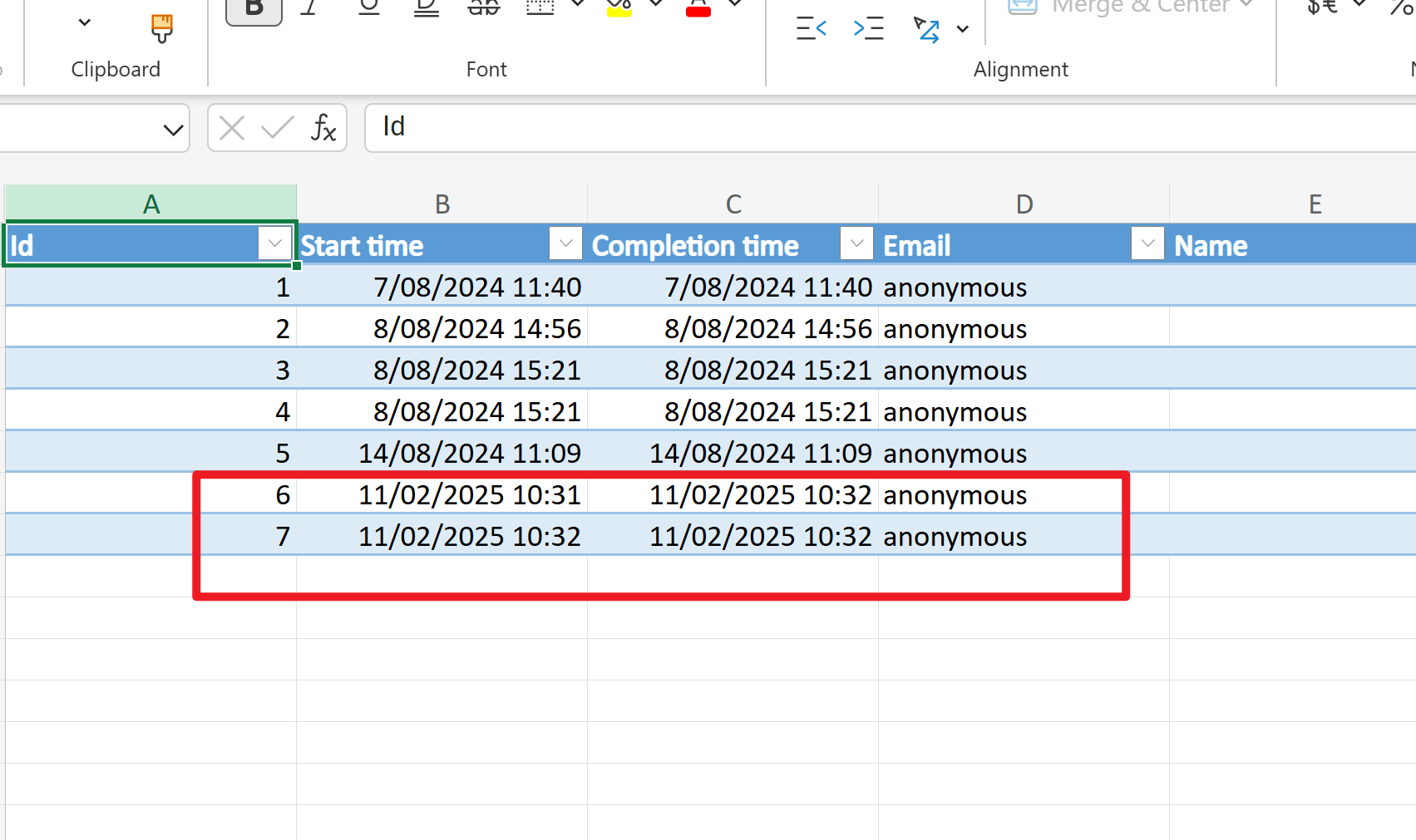 Online excel file do not synchronized - Microsoft Q&A
