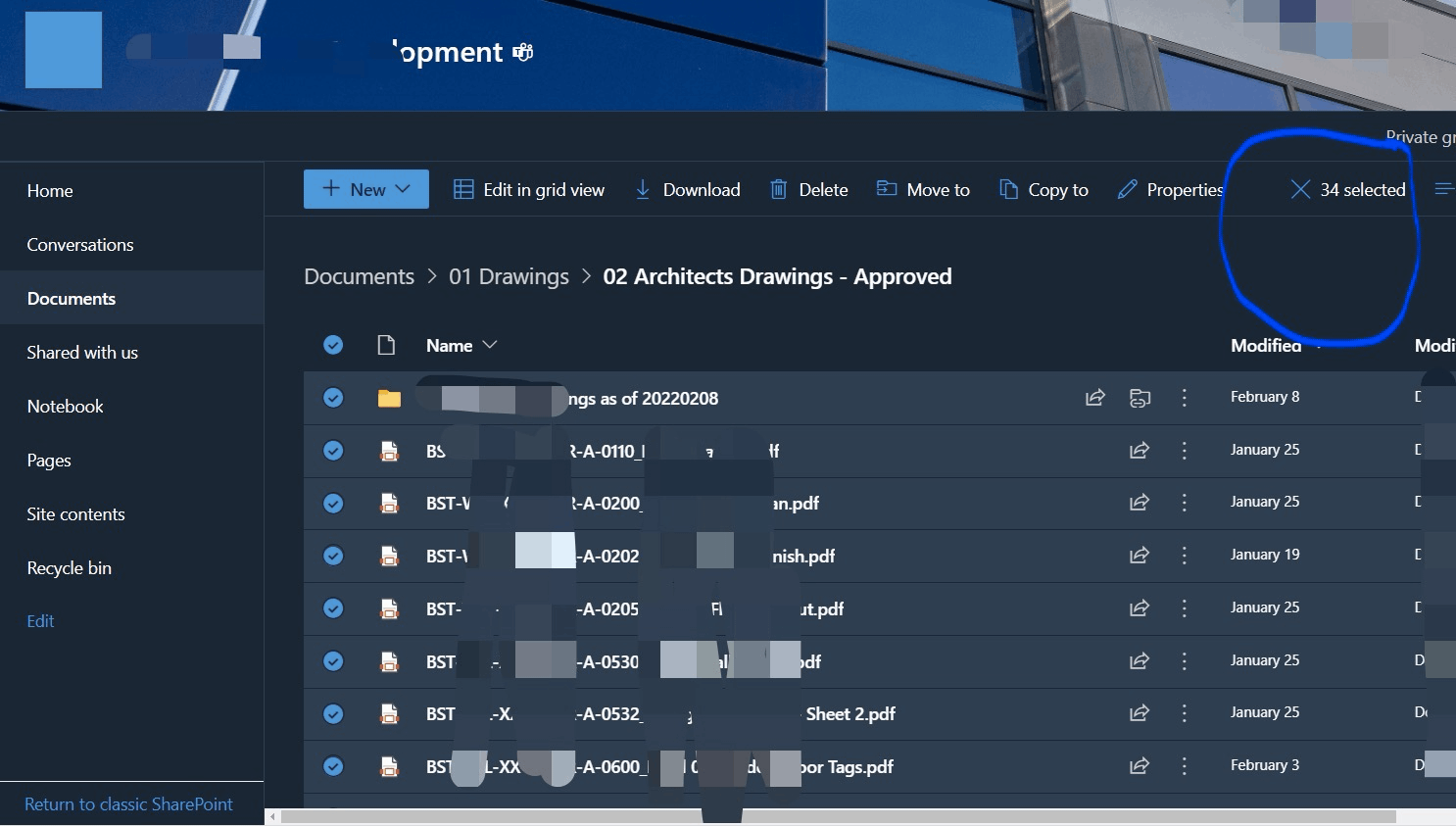 Discrepancy between Document Library folders viewed from home page and ...