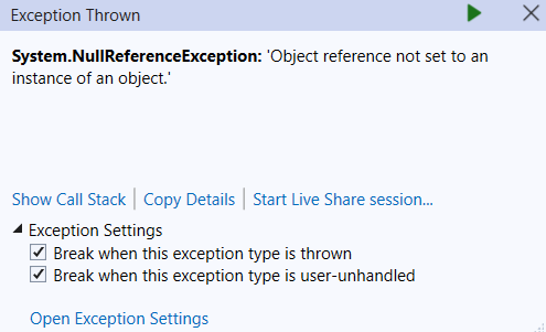 exception