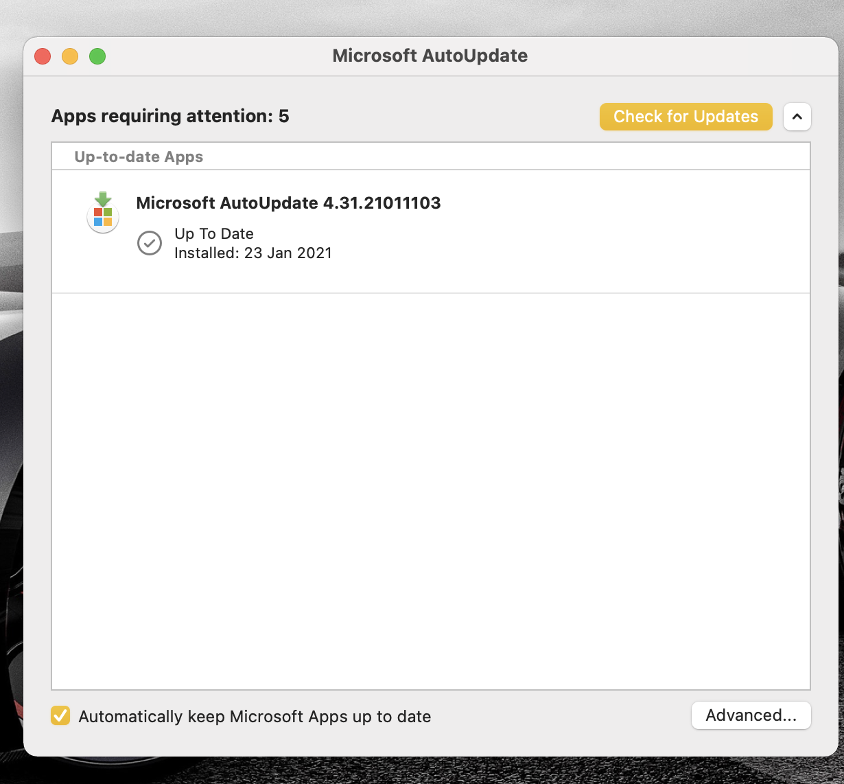 AutoUpdate flags 5 apps requiring attention without offering updates ...