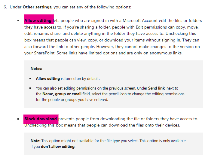 Stop documents being editable in browser - Microsoft Q&A