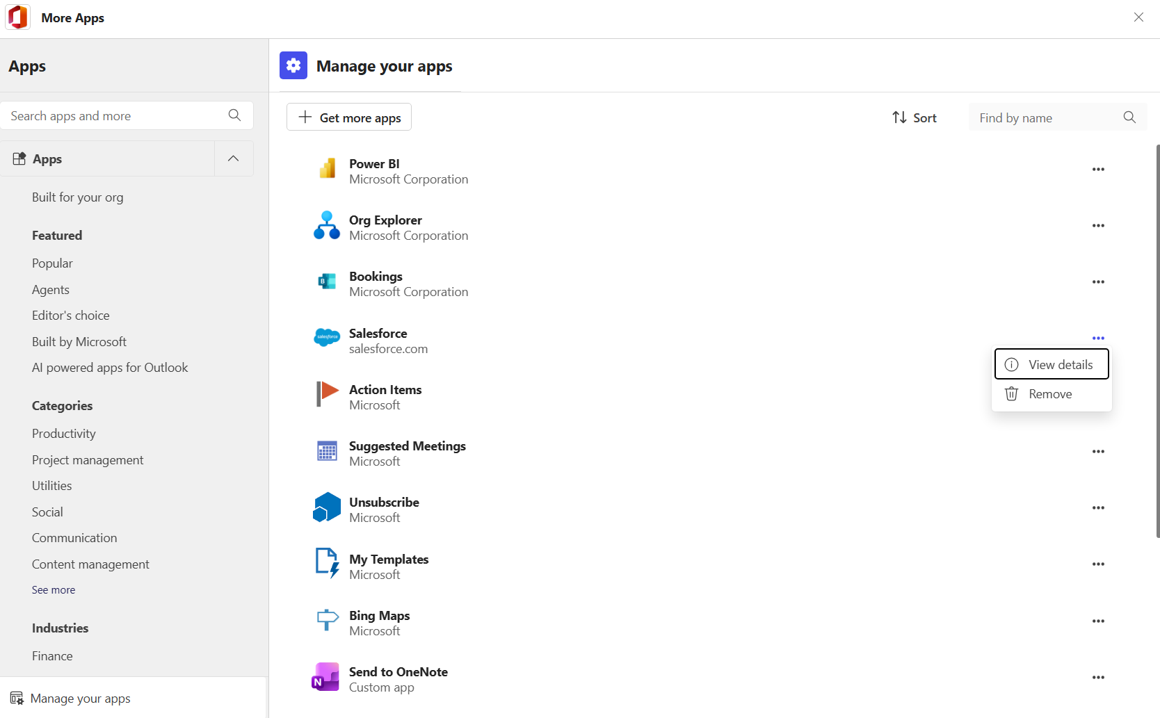 I have installed the salesforce app but I can't see it in the ribbon ...