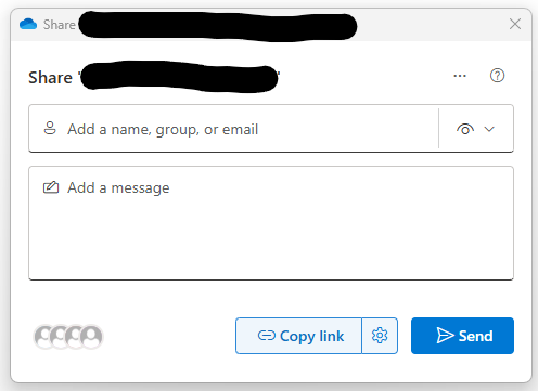 OneDrive Share menu changed? Missing shareable link. - Microsoft Q&A