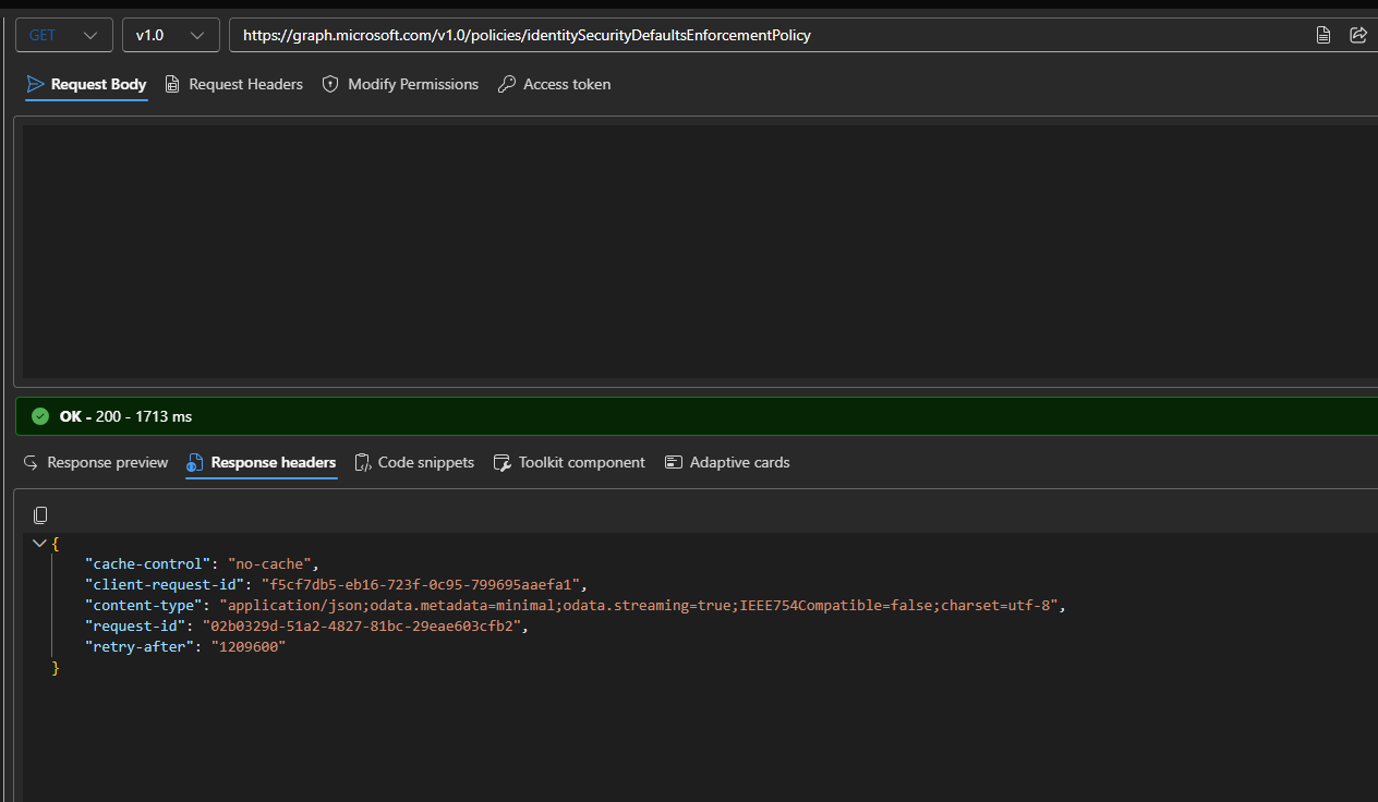 Retry-After header returned on 200 OK response for ...