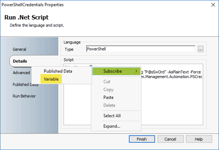 Passing Runtime parameters to an Orchestrator Runbook - Microsoft Q&A