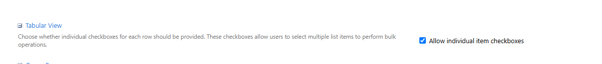 Edit in grid view option missing - Microsoft Q&A