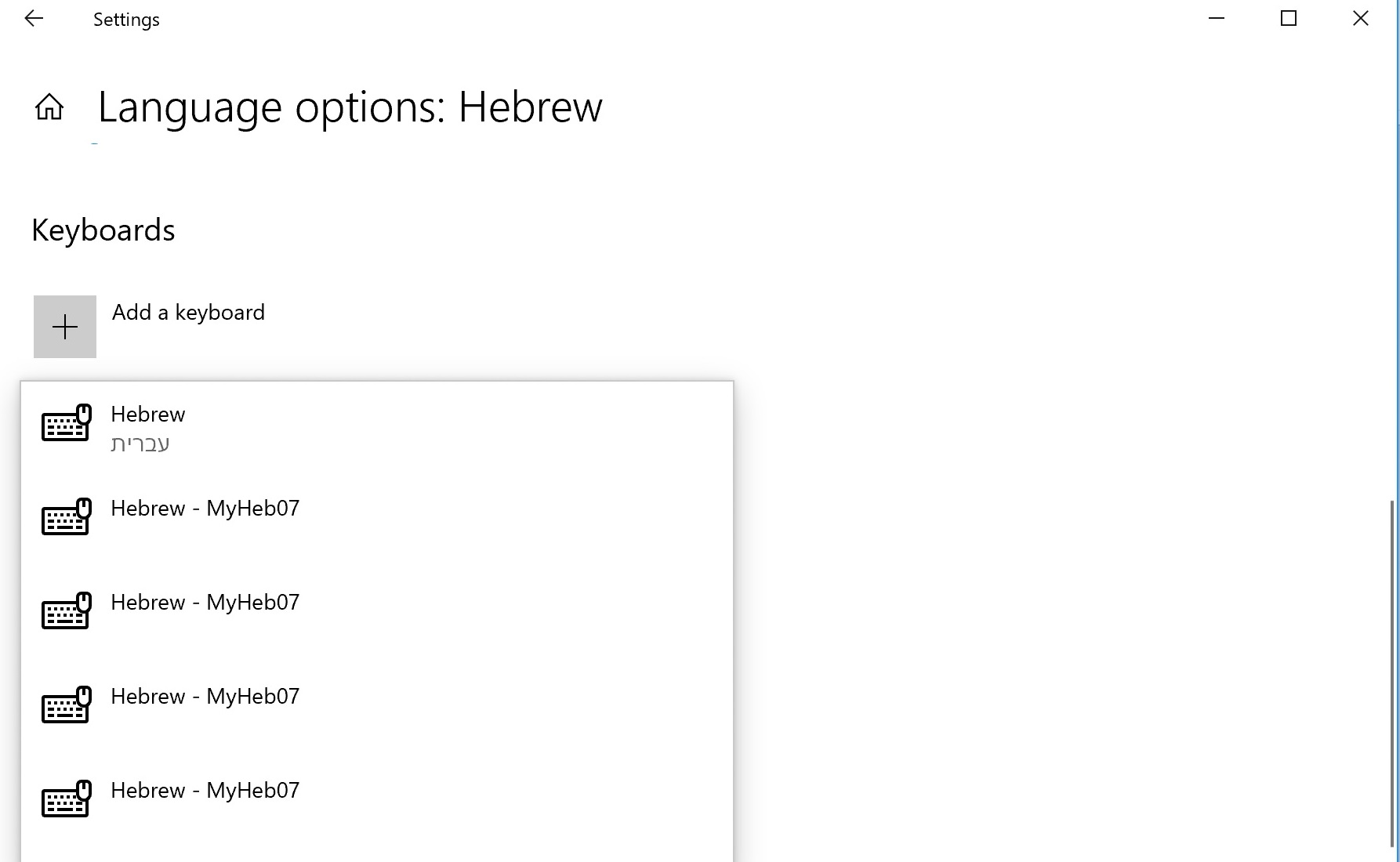 how can I permanently delete keyboard layouts? - Microsoft Q&A