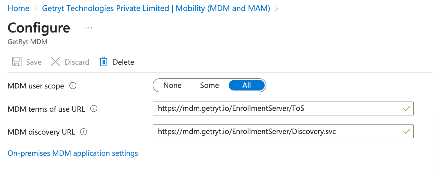 While doing Federated authentication device enrollment getting 'There ...