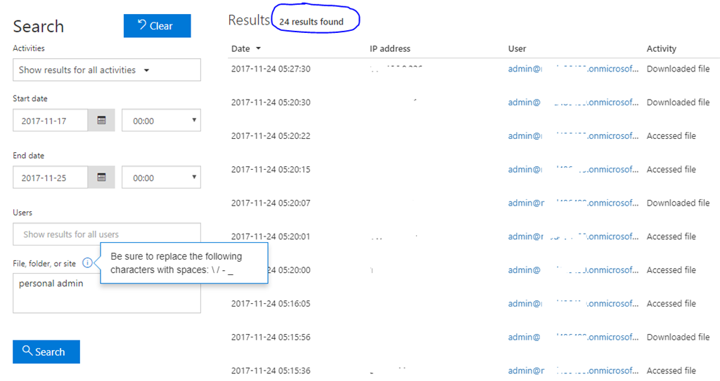 How to specify a site in Audit Log Search? - Microsoft Q&A