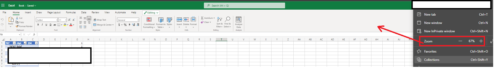 Huge excel ribbon when opening docs from one drive - Microsoft Q&A