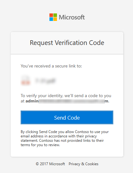One drive secure Link not sending - Microsoft Q&A