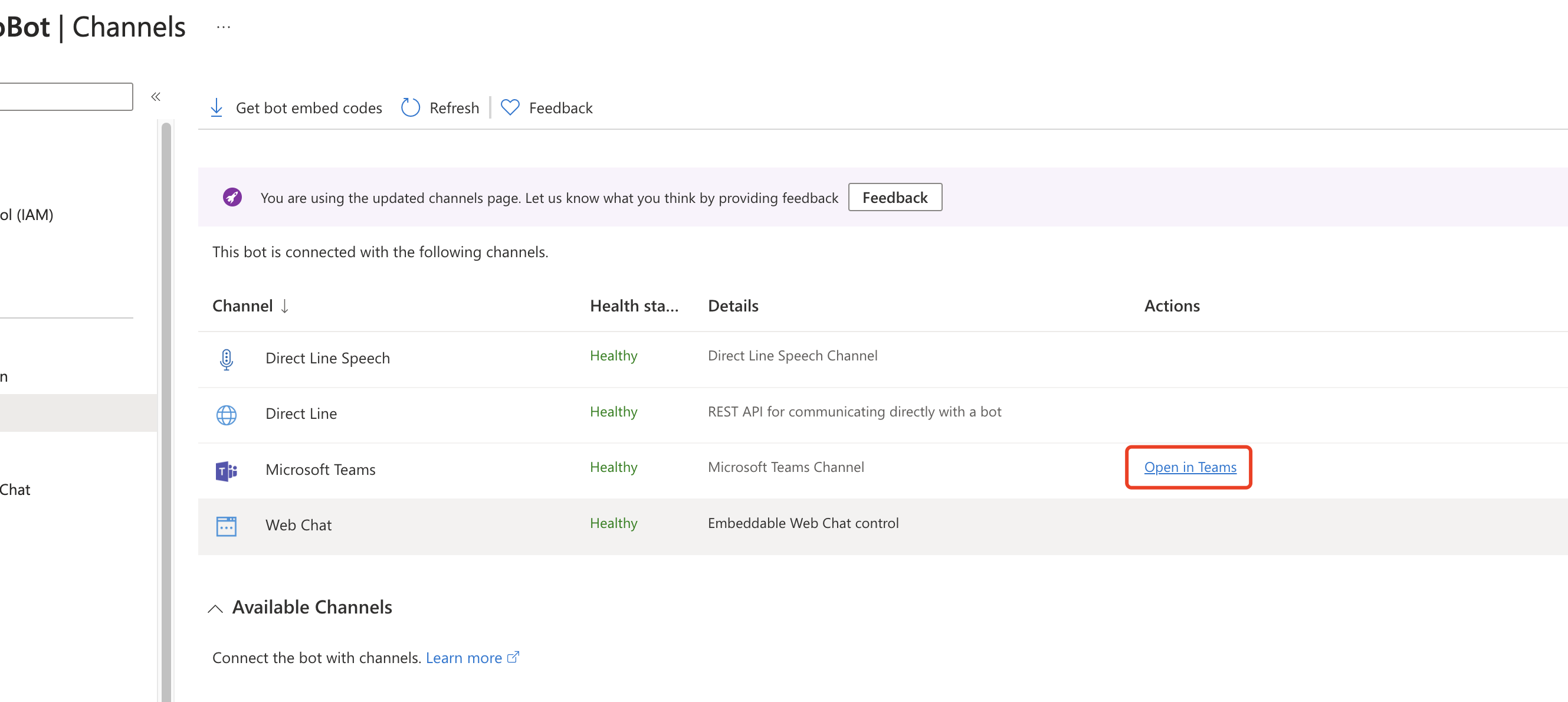 How do i publish custom Azure bot in our organization's Teams ...