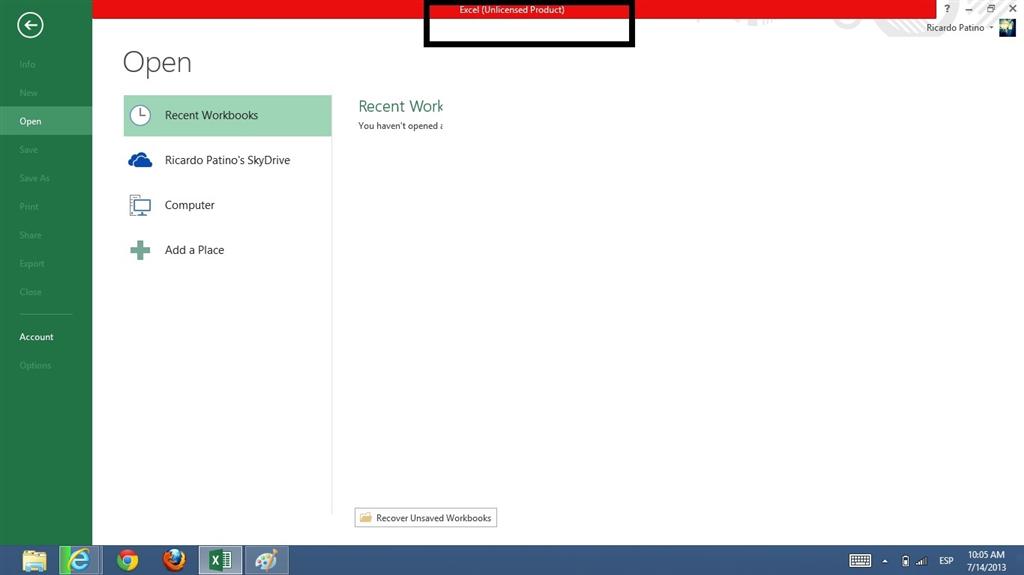 Office says that i have an unlicensed product - Microsoft Q&A