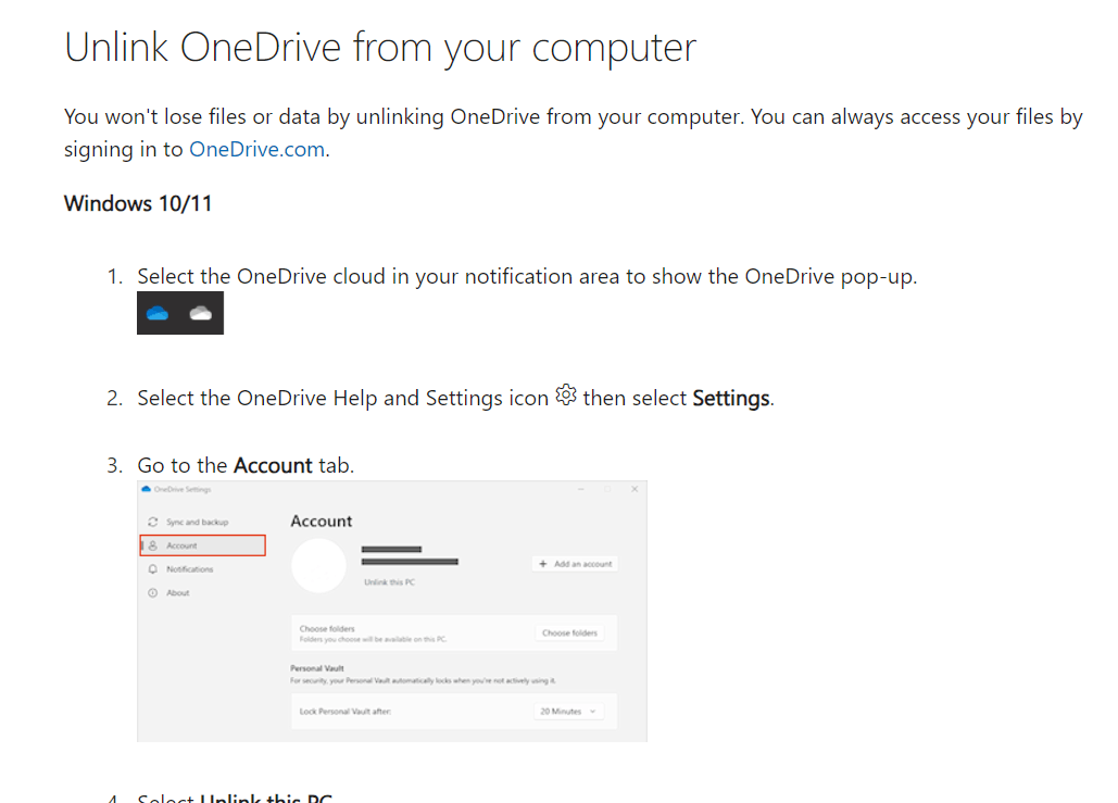 OneDrive still shows up in the save options - Microsoft Q&A